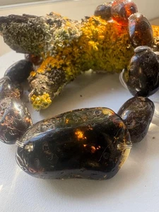 Armband Naturbernstein, Handgefertigt, Unikat - Bild 1 von 2