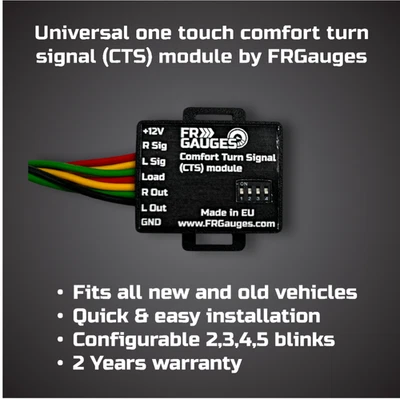 Universal one touch comfort blinker turn signal module - Image 1 of 4