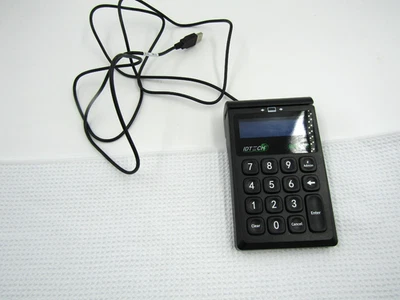 ID Tech SREDKey 2 Keypad Credit Card Reader Point of Sale IDSK2-535E - Image 1 of 4
