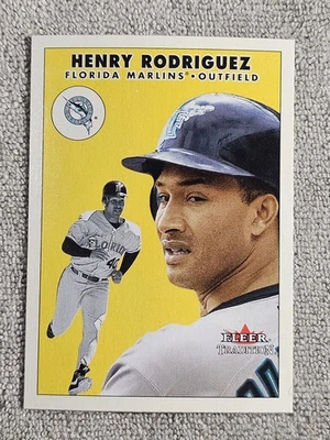 2000 Fleer Tradition Update Henry Rodriguez #U133 - Image 1 of 2
