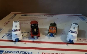 Chuggington Diecast Train Engines 4 Pc Some Playwear Good Pcs. Pictures Descrip - Picture 1 of 5