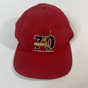 St. Louis Cardinals Suite 70 At Busch Stadium VTG Strapback Hat - Picture 1 of 8
