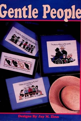 Gentle People Amish Country Cross Stitch Patterns By Leisure Arts - Image 1 of 3