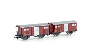 Hobbytrain H 24251 set 2 carri merci K3 FFS Svizzeri Ep.IV scala N - Foto 1 di 1
