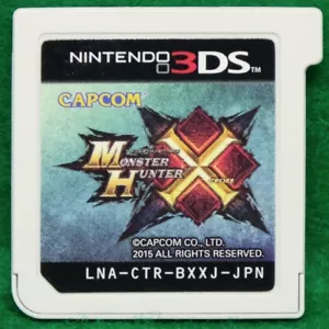 Monster Hunter Nintendo 3DS 2015 Capcom Japanese Vintage Games From Japan F/S - Picture 1 of 2