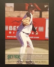2008 Multi-Ad Colorado Springs Sky Sox Chris George #10
