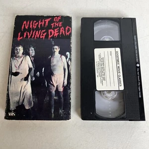 NIGHT OF THE LIVING DEAD vintage Good Times VHS 1984 original HTF Zombie classic - Picture 1 of 4