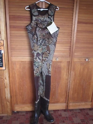 Kobuk's Bill Jordan's Advantage Thinsulate Camo Hunting/Fishing Waders Size 8 - Image 1 of 4