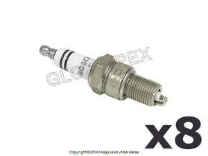 Mercedes r107 w108 w109 w111 w116 w126 Spark Plug Bosch WR-8-DC NEW (8)+WARRANTY - Picture 1 of 1