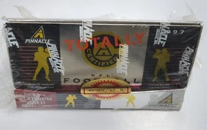 1997 Pinnacle Totally Certified Football Hobby Box Sealed (Wrapping Issue) - Picture 1 of 6