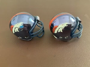 Denver Broncos NFL Riddell Chrome Pocket Helmets - Super Bowl 32 & 33 - Picture 1 of 4