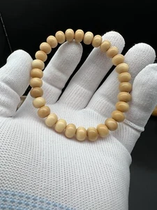 9×6.5mm Natural Dragon Spine Bodhi Bracelet 9mm原生态龙脊菩提算盘珠手串 - Picture 1 of 12