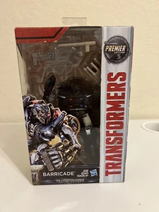 * Transformers BARRICADE (Premier Edition * Last Knight * Hasbro) * NEW! MINT! - Picture 1 of 2