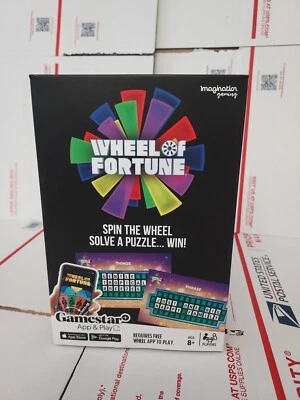 Imagination Gaming Wheel of Fortune App Play Card Game 3-4 Players Ages 8+ NEW - Image 1 of 4