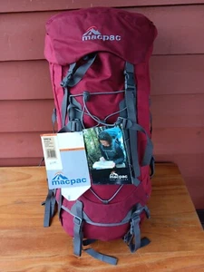 MACPAC Esprit 55 women's hiking backpack, size W3, Cardinal red, never used. - Picture 1 of 4