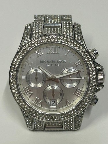 Michael Kors Ritz Silver Tone MK5718 Orologio da polso per donna