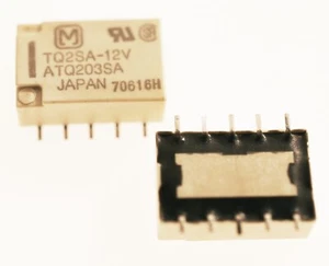 2x relés de señal TQ2SA-12V, RELÉ DPDT 2A 12VDC (2 formas C) *NUEVO* #714916 - Imagen 1 de 1