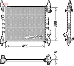 DENSO Radiator For CHEVROLET Spark 10- 95423942 - Picture 1 of 1