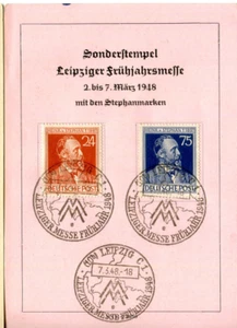 Beleg - SST vom 7.3.48- Leipzig ( 29577 ) - Bild 1 von 1