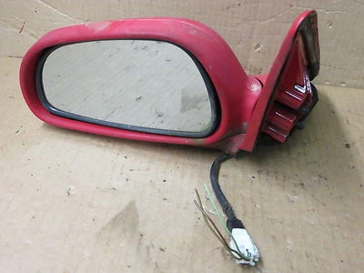 MAZDA MX3 MX 3 92-96 1992-1996 ESPEJO RETROVISOR ELÉCTRICO IZQUIERDO ROJO OEM Foto 1 de 4