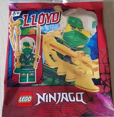 LEGO Ninjago: Lloyd Crystalized Minifigure with Jagged Blade - Image 1 of 3