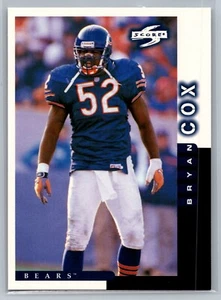 1998 PINNACLE/SCORE CARD # 71 Bryan Cox - Chicago Bears - Picture 1 of 2