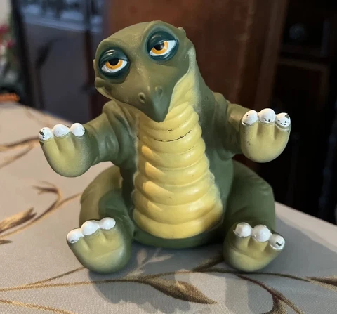 Land Before Time Spike Toy Puppet 1988 Pizza Hut Toy Dinosaur Vintage Very Cool Cover