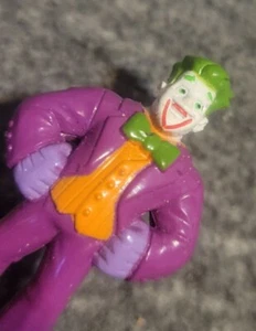 DC Comics Marvel JOKER Batman Mini 1.5" PVC Toy Plastic Figure Collect Cake Top  - Picture 1 of 9
