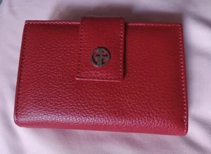 Geldbörse Damen Giani Bernini Rot Leder - Bild 1 von 5