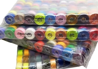 Bobinas de hilo de coser preenrolladas de 24 colores para Brother Babylock Janome Elna Singe Foto 1 de 4
