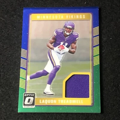 Laquon Treadwell RC PATCH 2016 Donruss Optic Rookie Threads Vikings Colts - Image 1 of 4