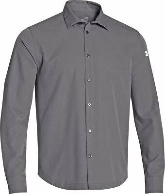 Under Armour Men's Ultimate Long Sleeve Button Down Ventilating Shirt Small - Image 1 of 4