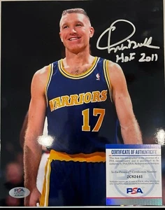 Chris Mullin Golden State Warriors HOF Signed 8x10 Photo PSA/DNA - Picture 1 of 3