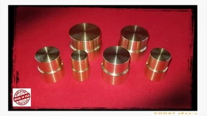 Double Sided BRASS Push Rod Set for Swedish Method Coin Ring Tools FREE SHIP! - Picture 1 of 3