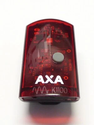 AXA Akku Rücklicht Green Line 1-LED schwarz inkl. USB Kabel mit StVZO Fahrrad