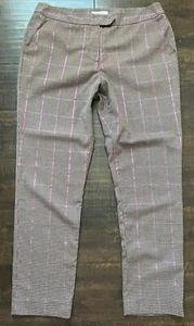 MILLY Women’s Ankle Tapered High Waisted Trouser Pants sz 12 33” W - Picture 1 of 5