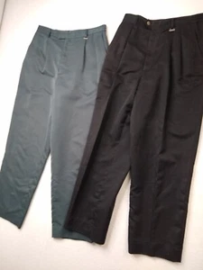 Women’s Callaway Golf pants lot of 2 size 10 black & blue - Picture 1 of 10