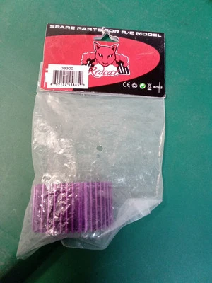 Redcat Purple Aluminum New 03300 Heat Sink 540/550 Size Motor - Image 1 of 2