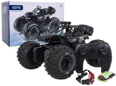 RC Crawler LION Metall Karosserie 4x4 Ferngesteuert Offroad 2.4GHz  Geländewagen - Bild 1 von 4