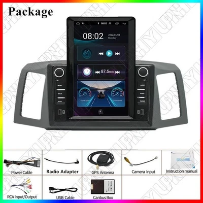10.1" Android 12.0 For Jeep Grand Cherokee 2004-2007 Stereo Radio GPS Navigation - image 1 of 4