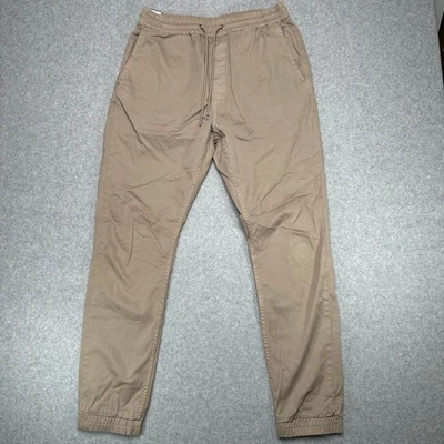 Jack Spade Warren Street Mens Khaki Jogger Pants Drawstring Waist Casual Size 34 - Image 1 of 4