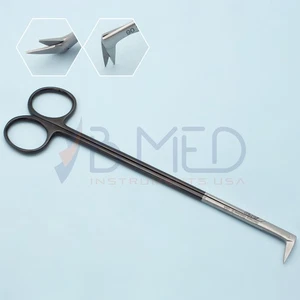 Diethrich Potts Vascular Scissors 90° 7" Supercut Micro Cardiovascular Thoracic - Picture 1 of 5