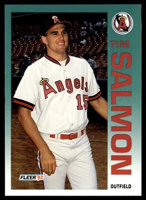 1992 Fleer Update Tim Salmon California Angels #U-10 - Image 1 of 2