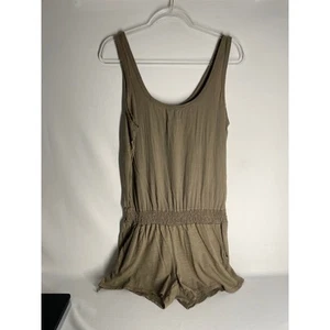 Michael Stars Scoop Neck Romper Kalamata Olive Green NEW Size 1 US Small - Picture 1 of 6
