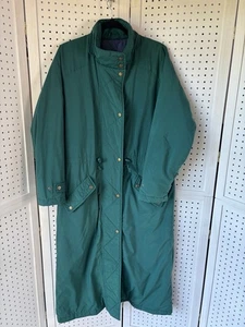 VTG LL Bean Women's Med Reg Coat Long Goose Down Puffer Parka Jacket - Picture 1 of 9