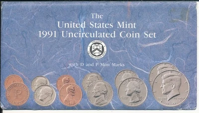 1991 United States Mint Set (10 Coins) - Image 1 of 4
