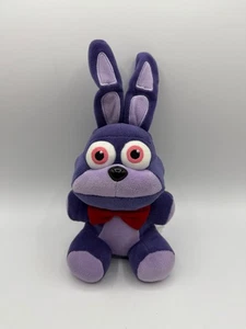 FNAF Five Nights At Freddy’s Bonnie 9“ Purple Plush Red Tie 2016 - Picture 1 of 7