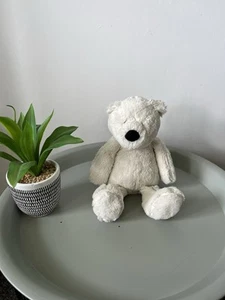 RARE Jellycat Piper Polar Bear - White Bear Soft Teddy Retired Piping - Picture 1 of 7