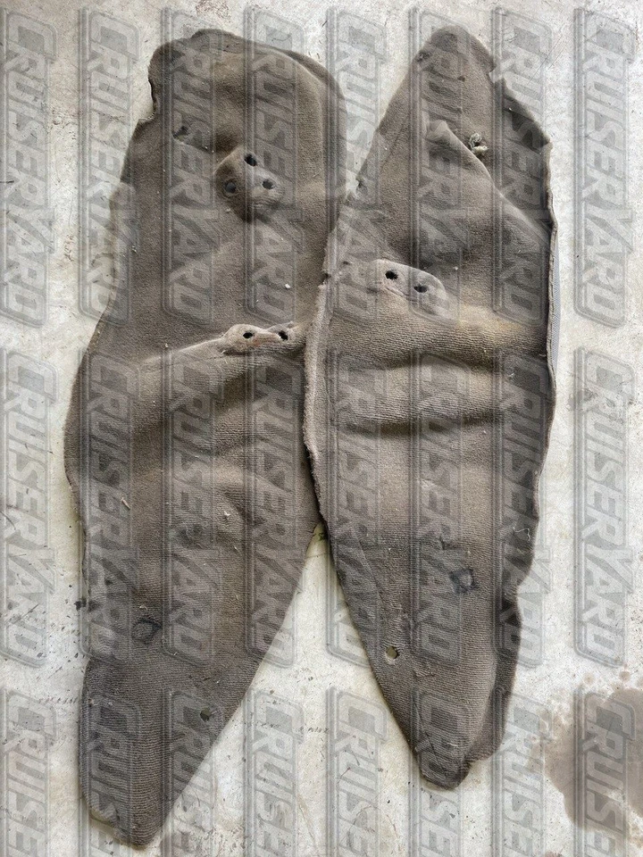 Toyota Land Cruiser FZJ80 Oak Wheel Well Carpet Pair 2 - Image 1 of 1