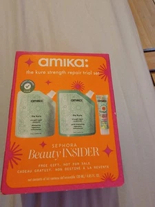 Sephora Birthday Gift Set Amika The Kure Strength Repair Set - Shampoo Mask - Picture 1 of 1